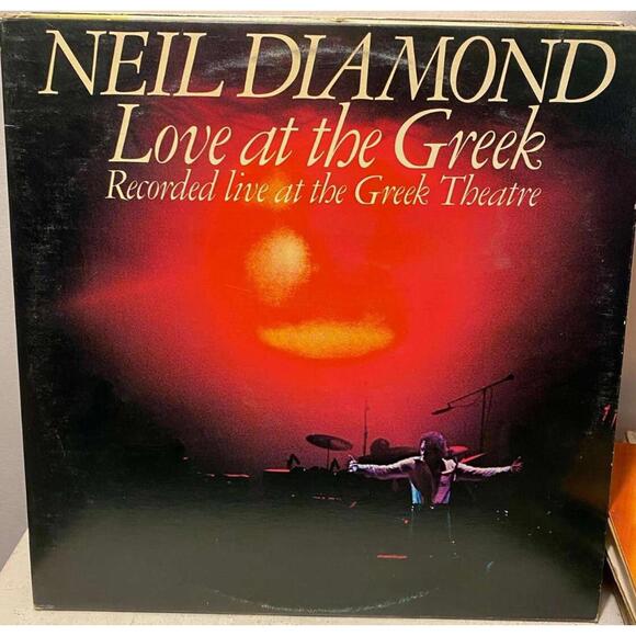 Neil Diamond – Love At The Greek: 33RPM VG+ AB18 - Picture 1 of 2